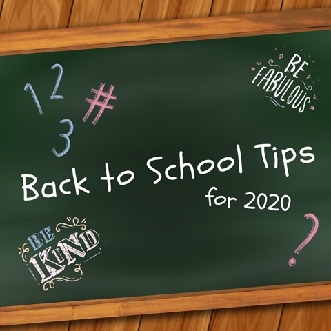 Back to School Tips for 2020